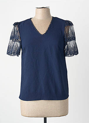 Tricou albastru NAF NAF femeie