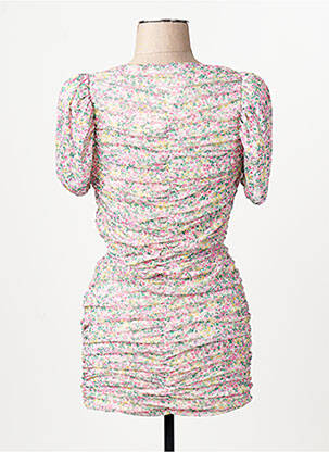 Rochie scurtă roz MANGO femeie