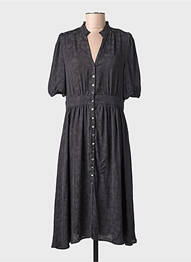 Rochie scurtă negru MORGAN femeie