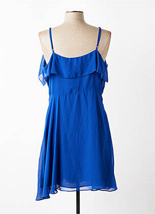Rochie scurtă albastru NAF NAF femeie