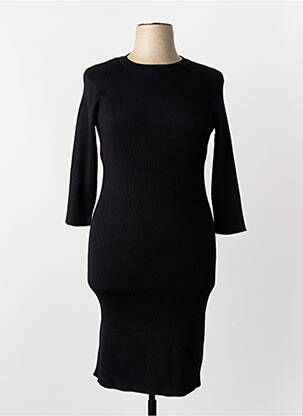 Rochie pulover negru ZABAIONE femme