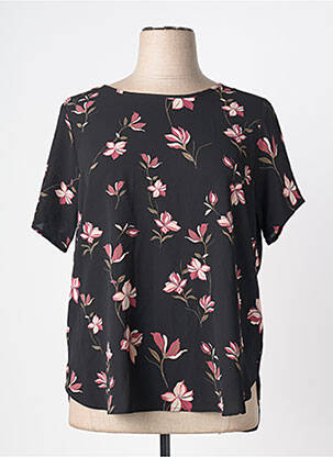 Tricou croială dreaptă negru CARMAKOMA femeie
