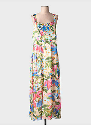 Rochie lungă verde NAF NAF femeie