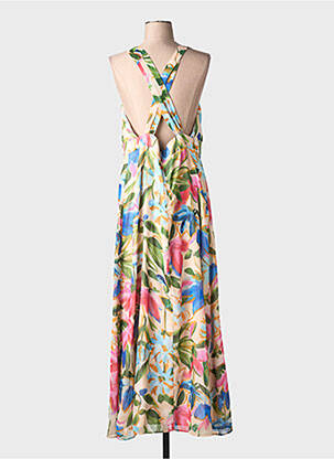 Rochie lungă verde NAF NAF femeie