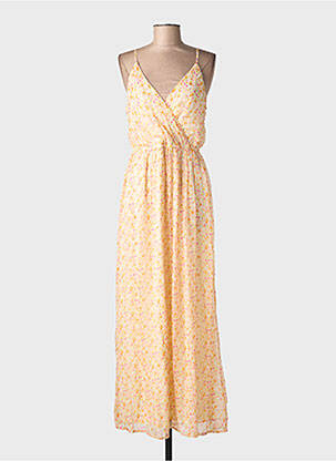 Rochie lungă fără mâneci fără mâneci galben VERO MODA femme