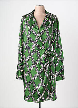 Rochie midi verde MANGO femeie