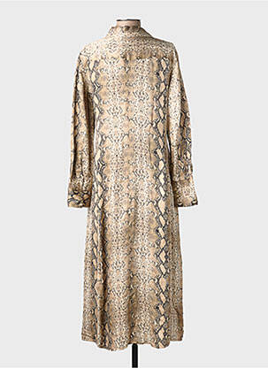 Rochie lungă bej MANGO femeie