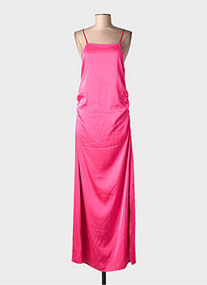 Rochie lungă roz VILA femeie