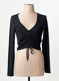 Tricou croială dreaptă negru ONLY femme