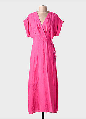 Rochie scurtă roz MANGO femeie