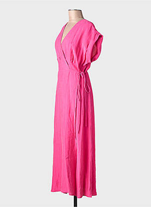 Rochie scurtă roz MANGO femeie