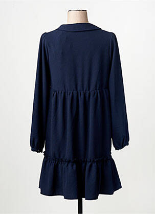 Rochie midi albastru NAF NAF femeie