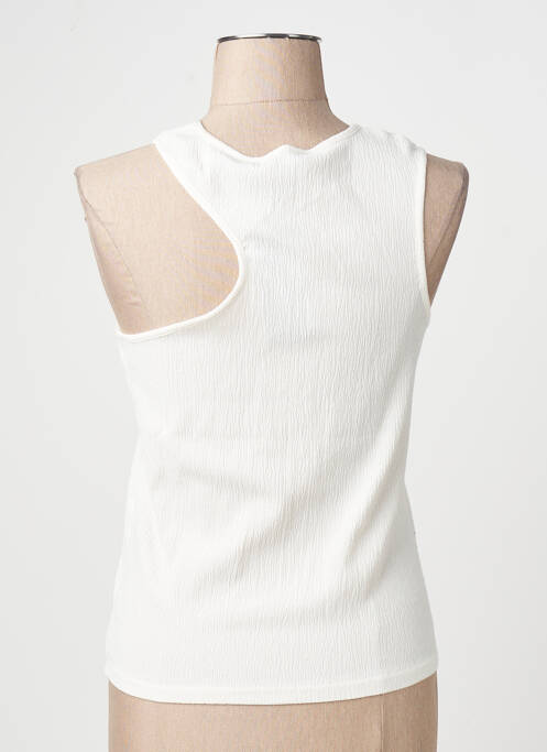 Maiou croială dreaptă alb VERO MODA femme