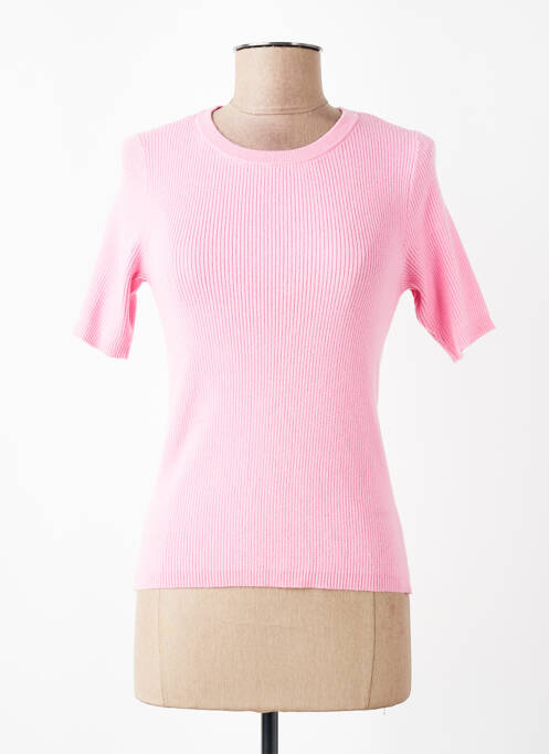 Pulover mâneci scurte roz VERO MODA femme