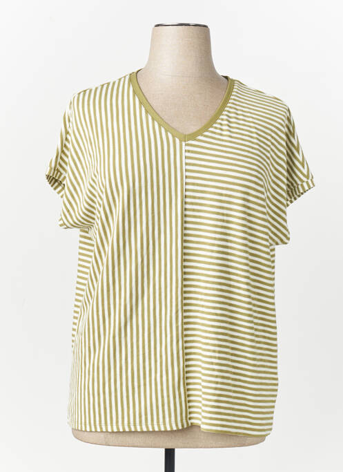Tricou galben TOM TAILOR femme