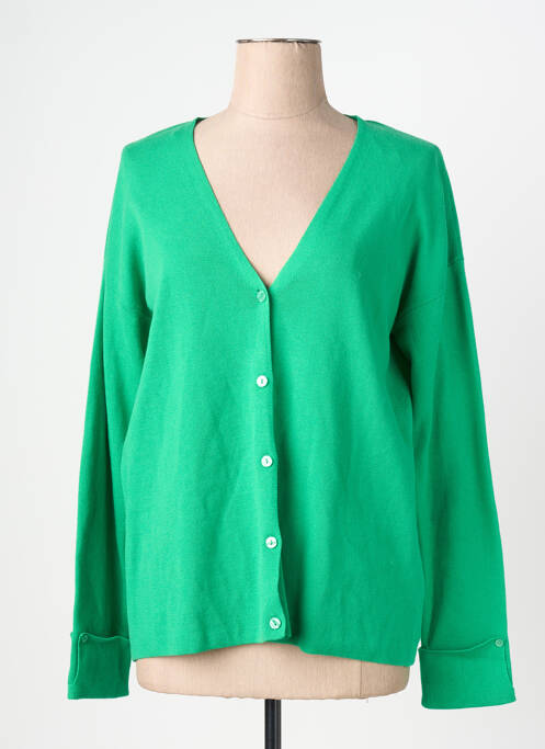 Vestă cu mâneci lungi verde ESPRIT femme