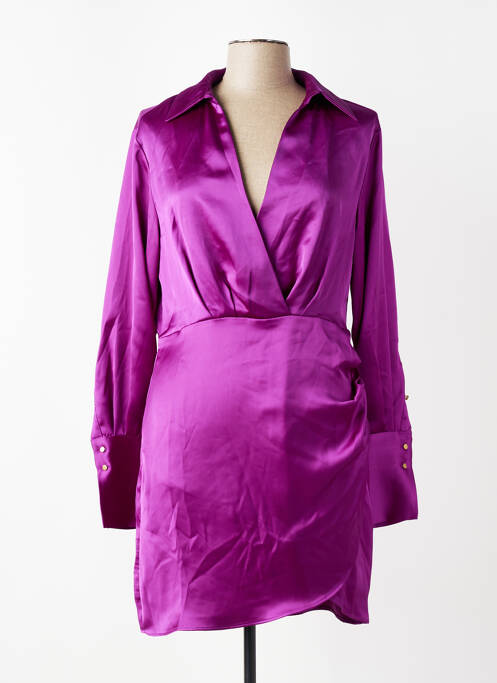Rochie midi violet MANGO femme