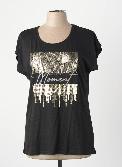 Tricou negru ZABAIONE femme