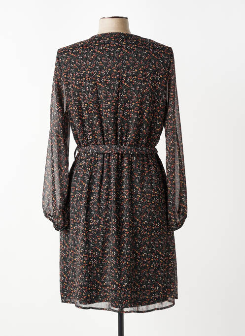 Rochie midi guler în v negru ONLY femme