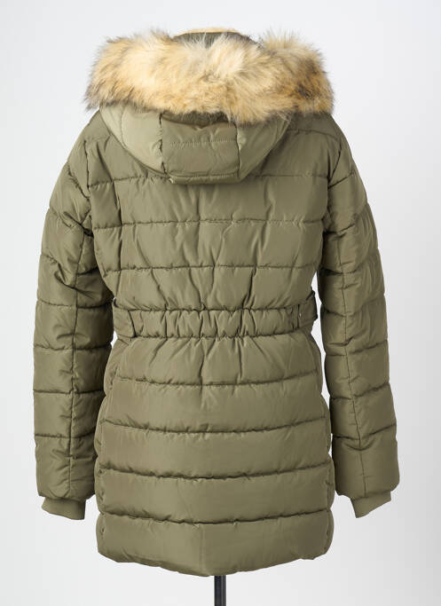 Geacă matlasată verde ONLY femme