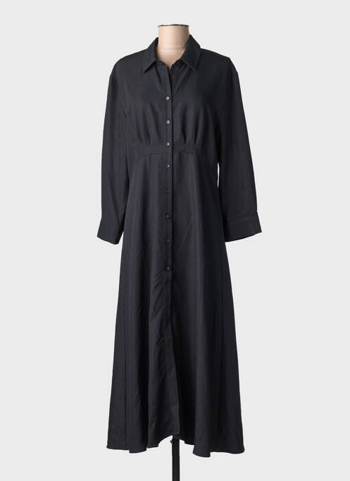 Rochie lungă negru ASTRID BLACK LABEL femme