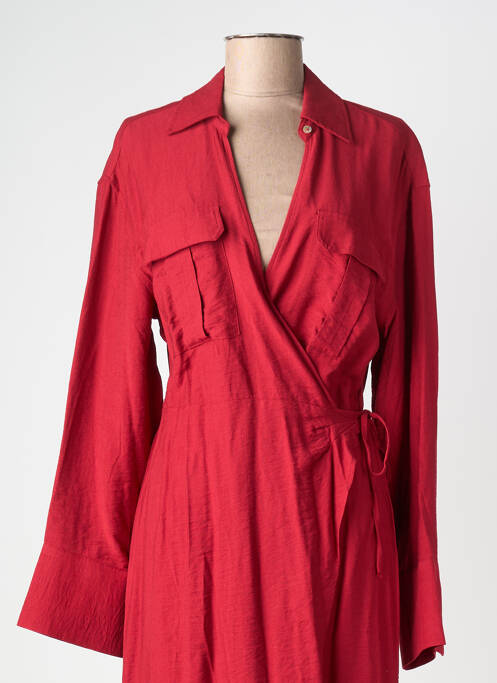 Rochie midi roșu MANGO femme