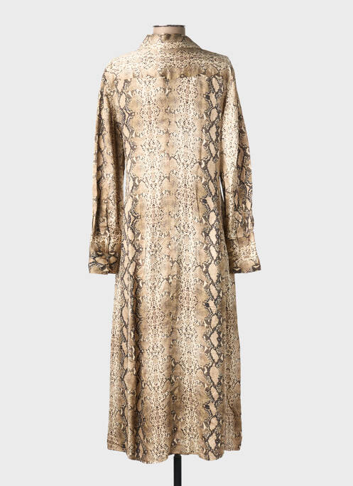 Rochie lungă bej MANGO femme