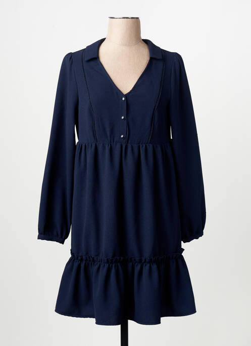 Rochie lungă albastru NAF NAF femme