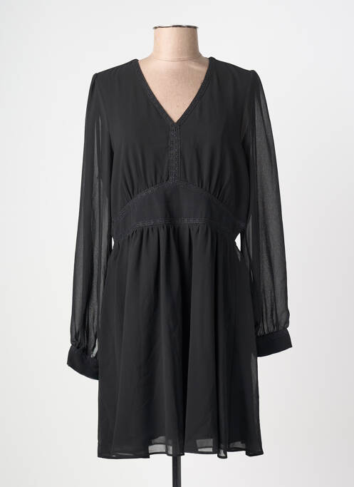 Rochie midi negru NAF NAF femme