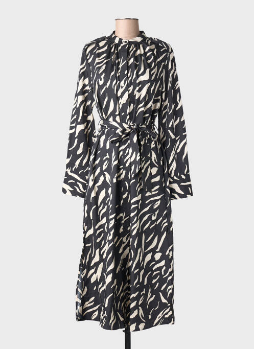 Rochie lungă negru MANGO femme