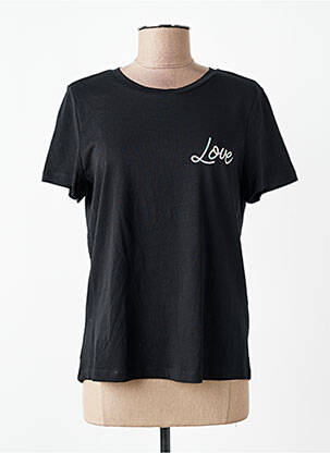 Tricou croială dreaptă negru VERO MODA femeie