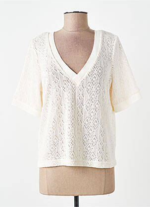 Tricou bej VILA femeie