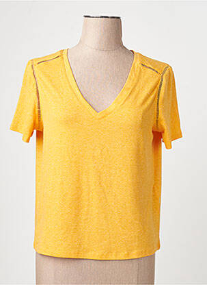 Tricou croială dreaptă portocalie VERO MODA femeie