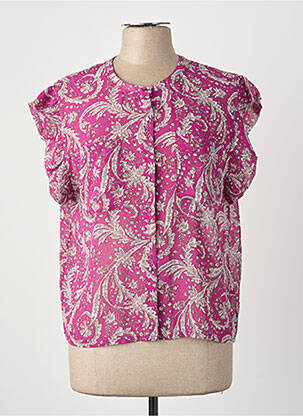 Tricou violet LE TEMPS DES CERISES femeie
