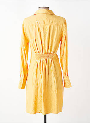 Rochie midi portocalie MANGO femeie