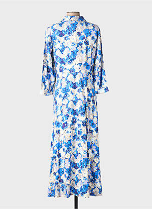 Rochie lungă mâneci 3/4 albastru VERO MODA femeie
