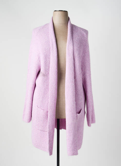 Vestă cu mâneci lungi violet STREET ONE femme