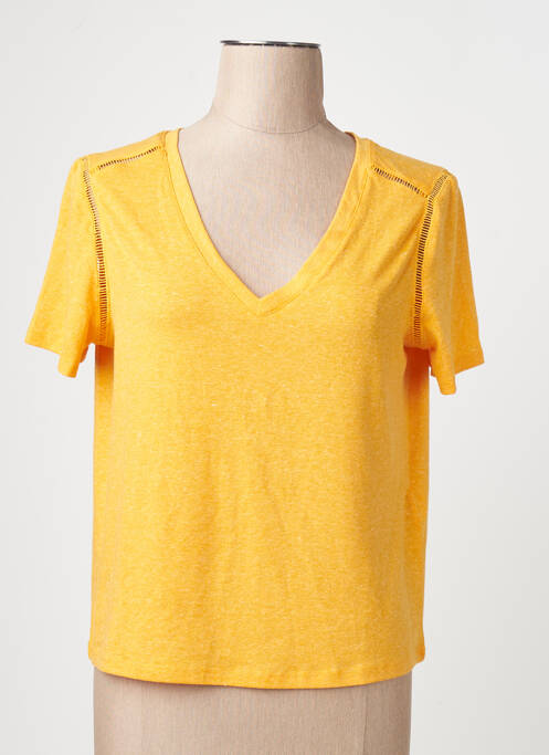 Tricou croială dreaptă portocaliu VERO MODA femme