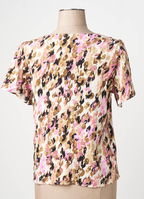 Cămașă mâneci scurte mâneci scurte maro VERO MODA femme