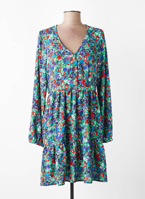Rochie midi mâneci lungi mâneci lungi verde ONLY femme