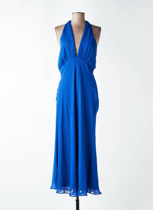 Rochie lungă albastru NAF NAF femme