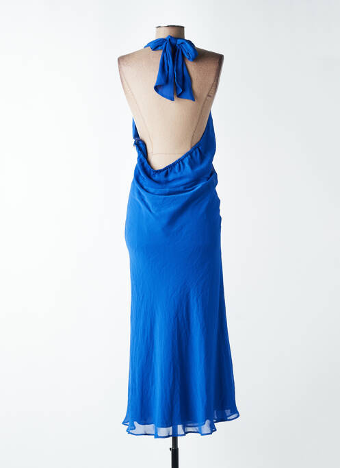 Rochie lungă albastru NAF NAF femme