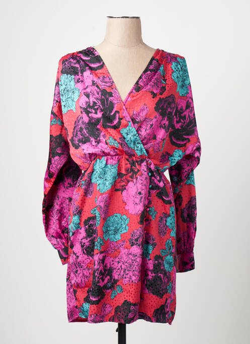 Rochie lungă guler în v roșu VERO MODA femme