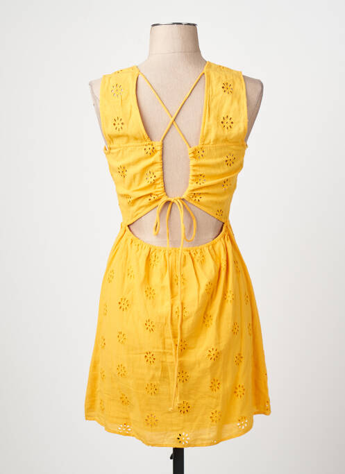 Rochie scurtă fără mâneci fără mâneci galben VERO MODA femme