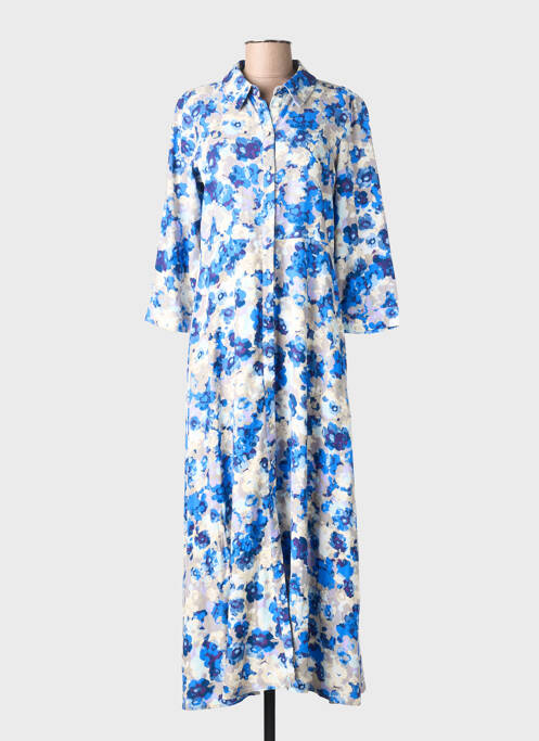 Rochie lungă mâneci 3/4 albastru VERO MODA femme