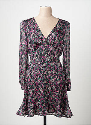 Rochie lungă violet MORGAN femeie