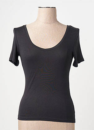 Tricou negru HAILYS femme