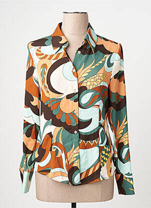 Cămașă verde MANGO femme