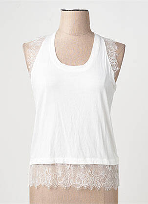 Maiou alb MOLLY BRACKEN femme