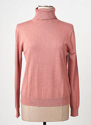 Pulover cu guler înalt maro TOM TAILOR femme